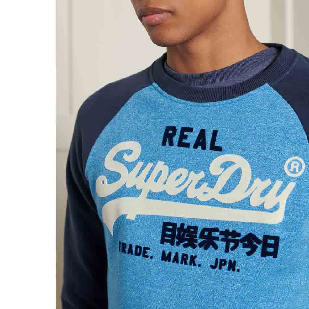 Superdry Vintage Logo Duo Raglan Crew Sweatshirt