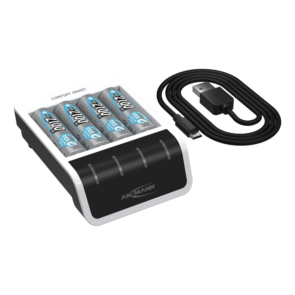 Ansmann Comfort Smart 4 AA Mignon 2100mAh Batterij Oplader