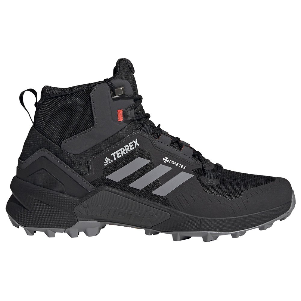 adidas Swift R3 Mid Hiking Boots Black | Runnerinn