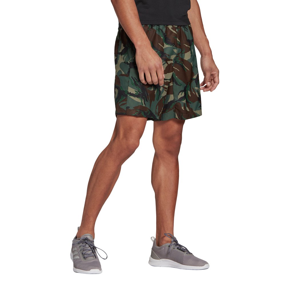 adidas Pantalones Cortos Designed To Move Camouflage Aeroready