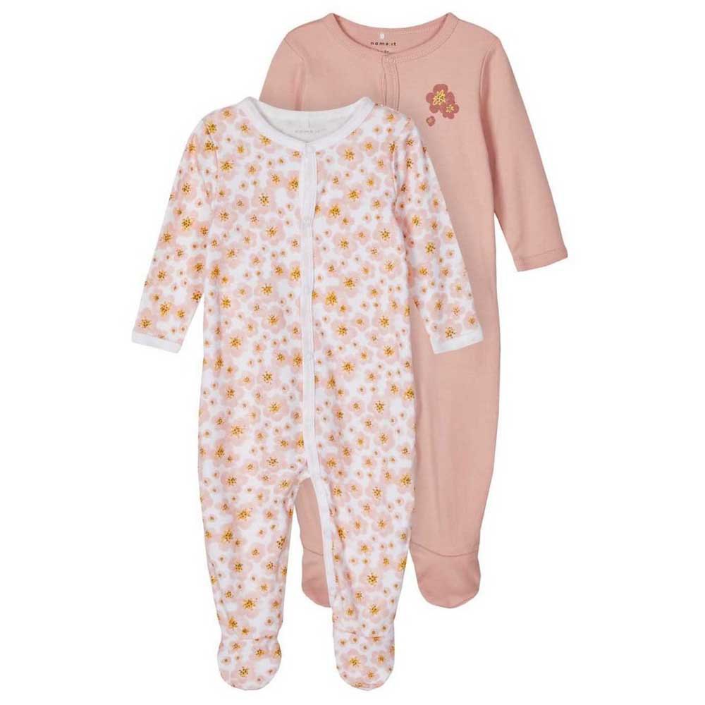 Name It Baby Girls Sleepsuit Pack of 2 