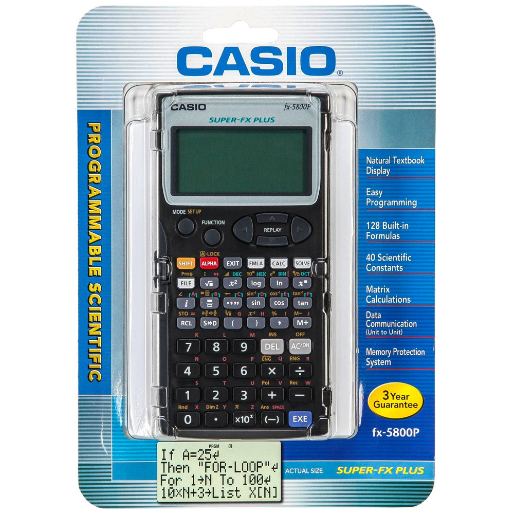 Genuine Casio FX-5800P Scientific Calculator 