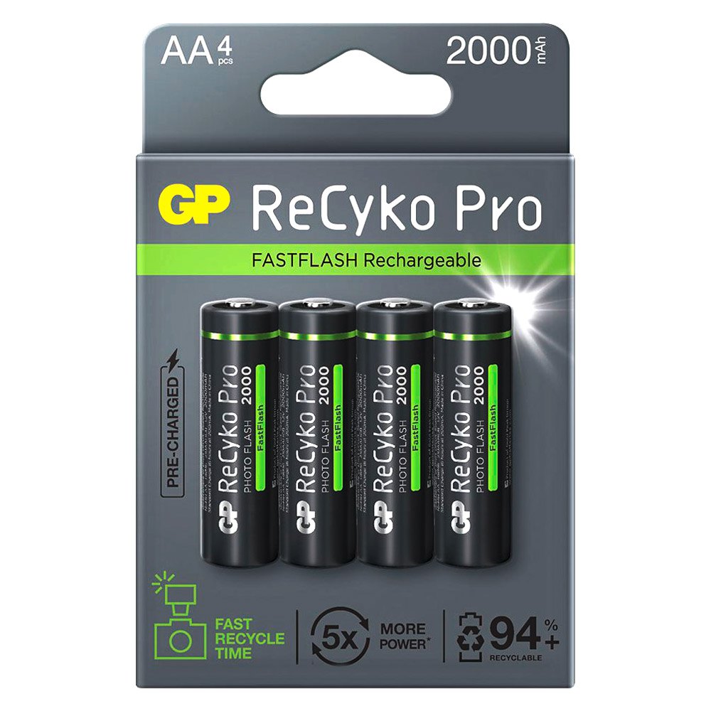 gp-batteries-genopladelig-recyko-photo-flash-2000-mah-pro-4-enheder-batterier