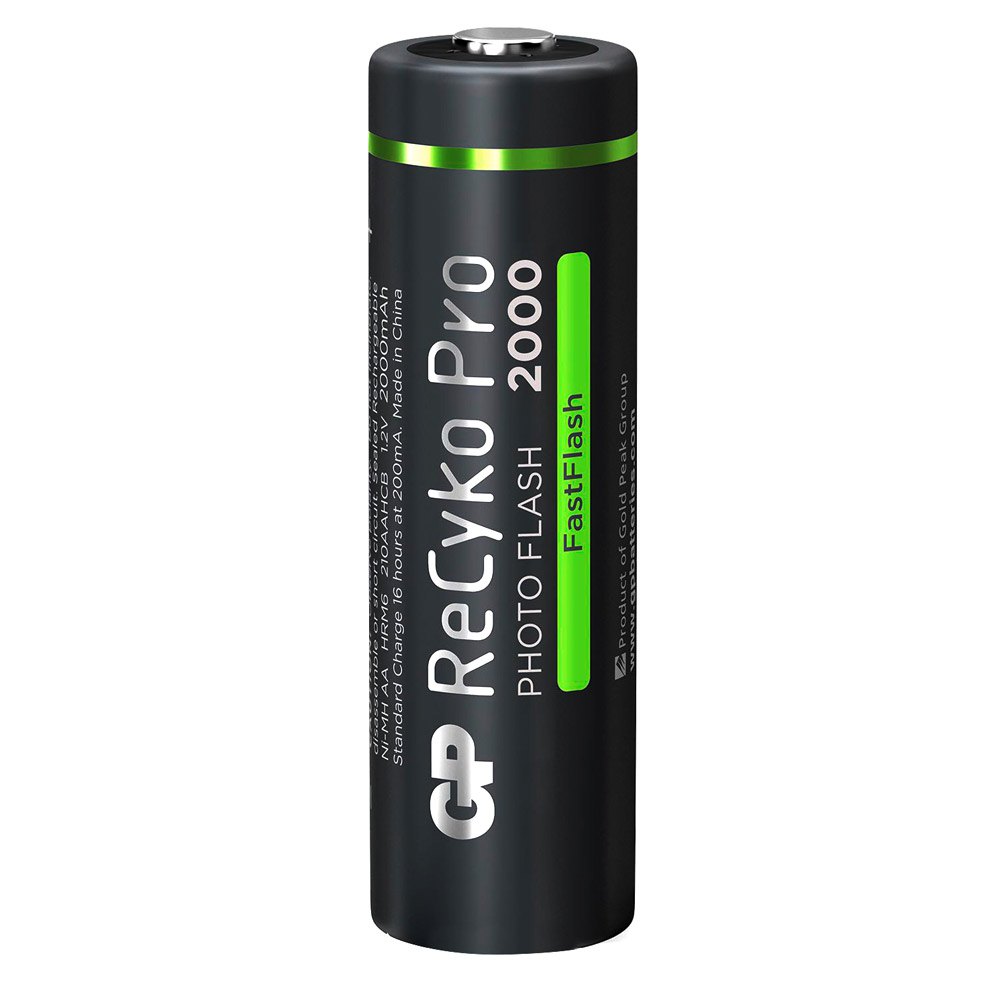 Gp batteries Oppladbar ReCyko Photo Flash 2000mAh Pro 4 Enheter Batterier