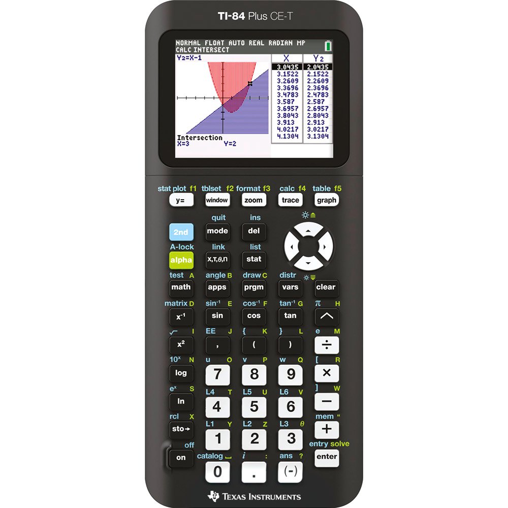 TI-84 Plus Grafikrechner Texas Instruments Taschenrechner grafische Anzeige 