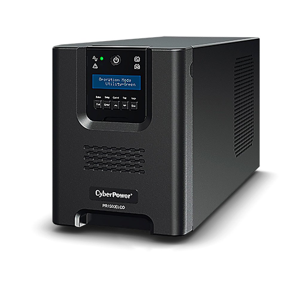 UPS 1.5 kVA 1350 CyberPower PR1500ELCD CyberPower PR1500ELCD uninterruptible power supply 