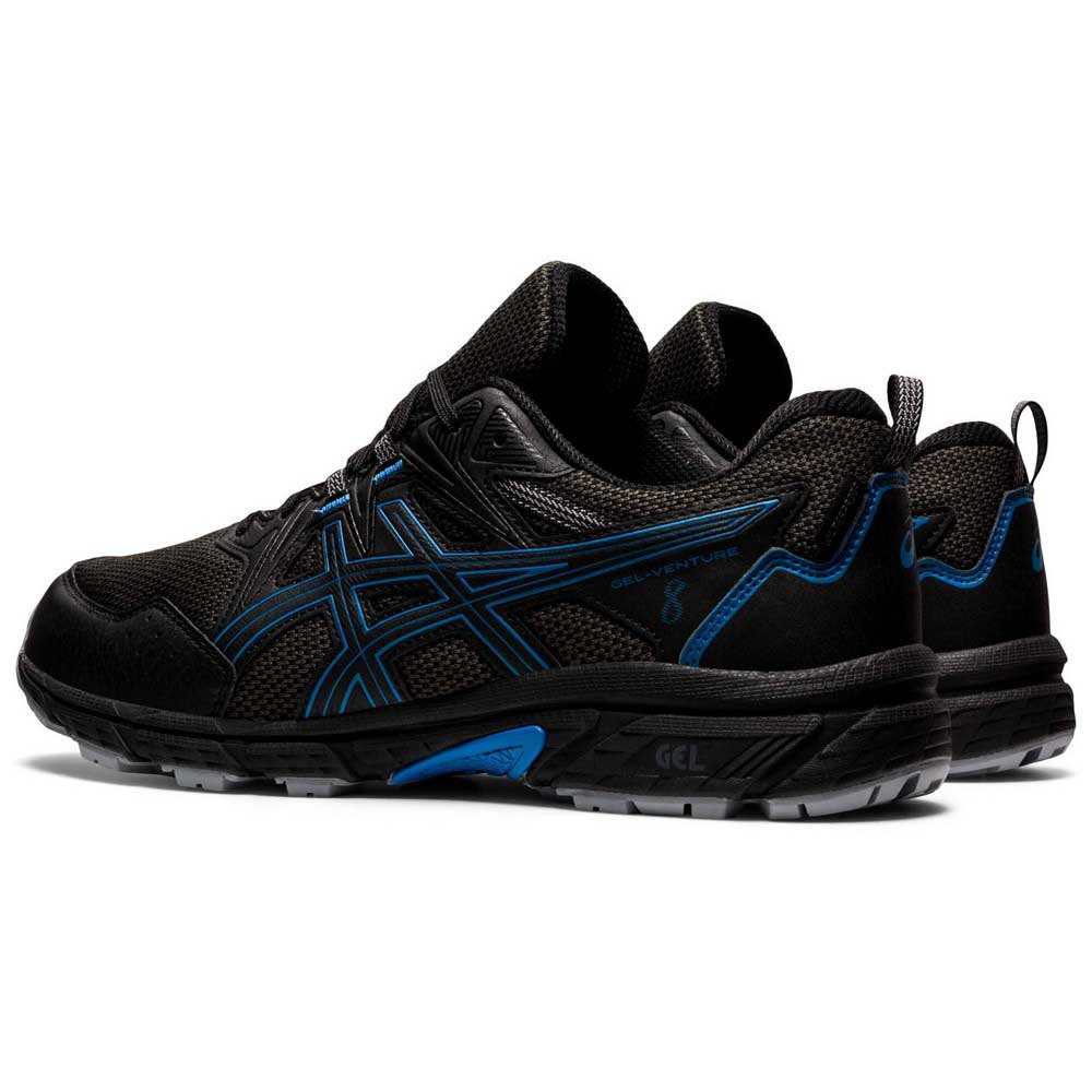 Asics Gel-Venture 8 WP Trail Running Shoes Black | Dressinn