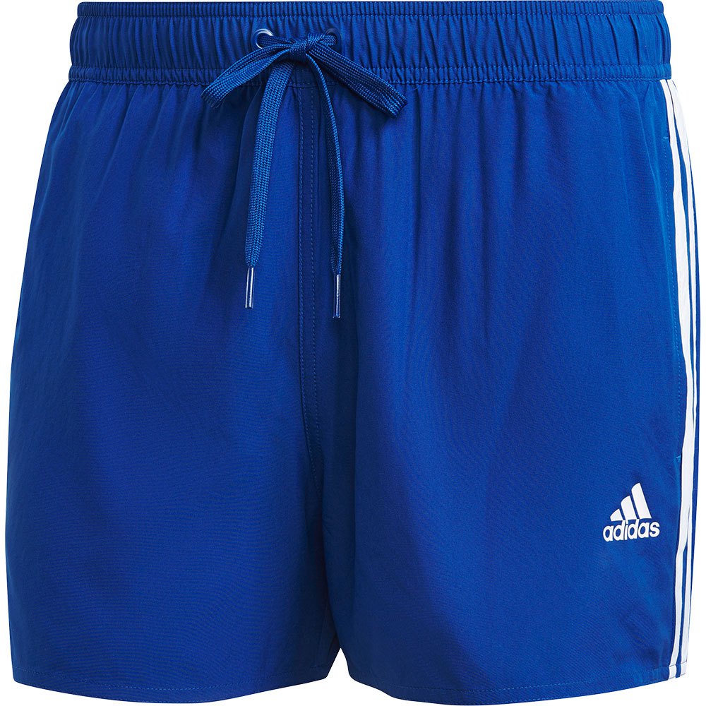 Heren Kleding voor voor Strandkleding voor Board en zwemshorts adidas 3bars Zwembroek Royblu/pulblu 6 in het Blauw voor heren 
