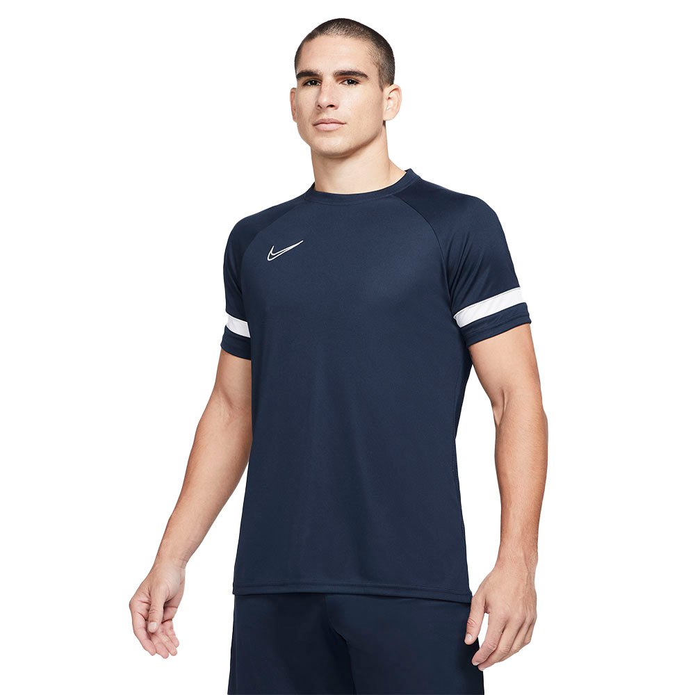 Nike Dri Fit Academy Short T-Shirt Blue | Goalinn