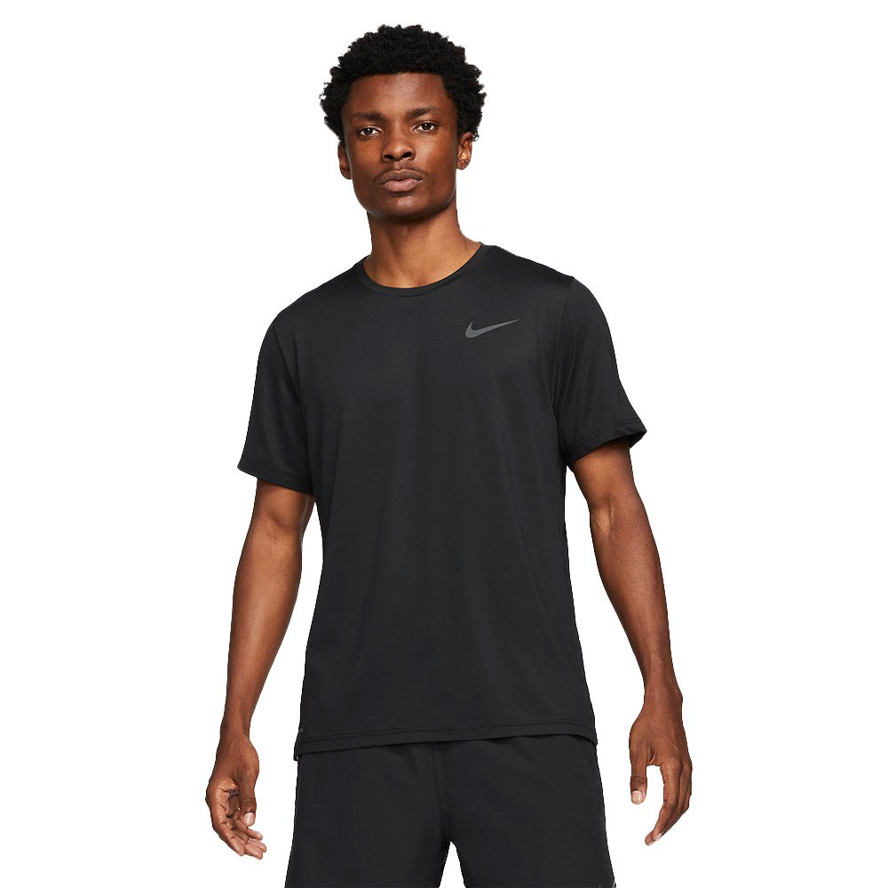 Tropical Bastante Subrayar Nike Pro Dri Fit Hyper Dry Short Sleeve T-Shirt Black | Traininn
