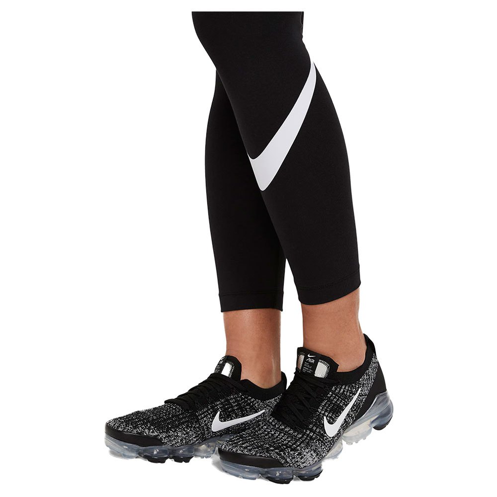 Nike Mallas Sportswear Essential Swoosh Graphic Tiro Medio