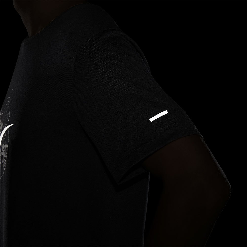 Nike Dri Fit Miler Wild Run Graphic short sleeve T-shirt