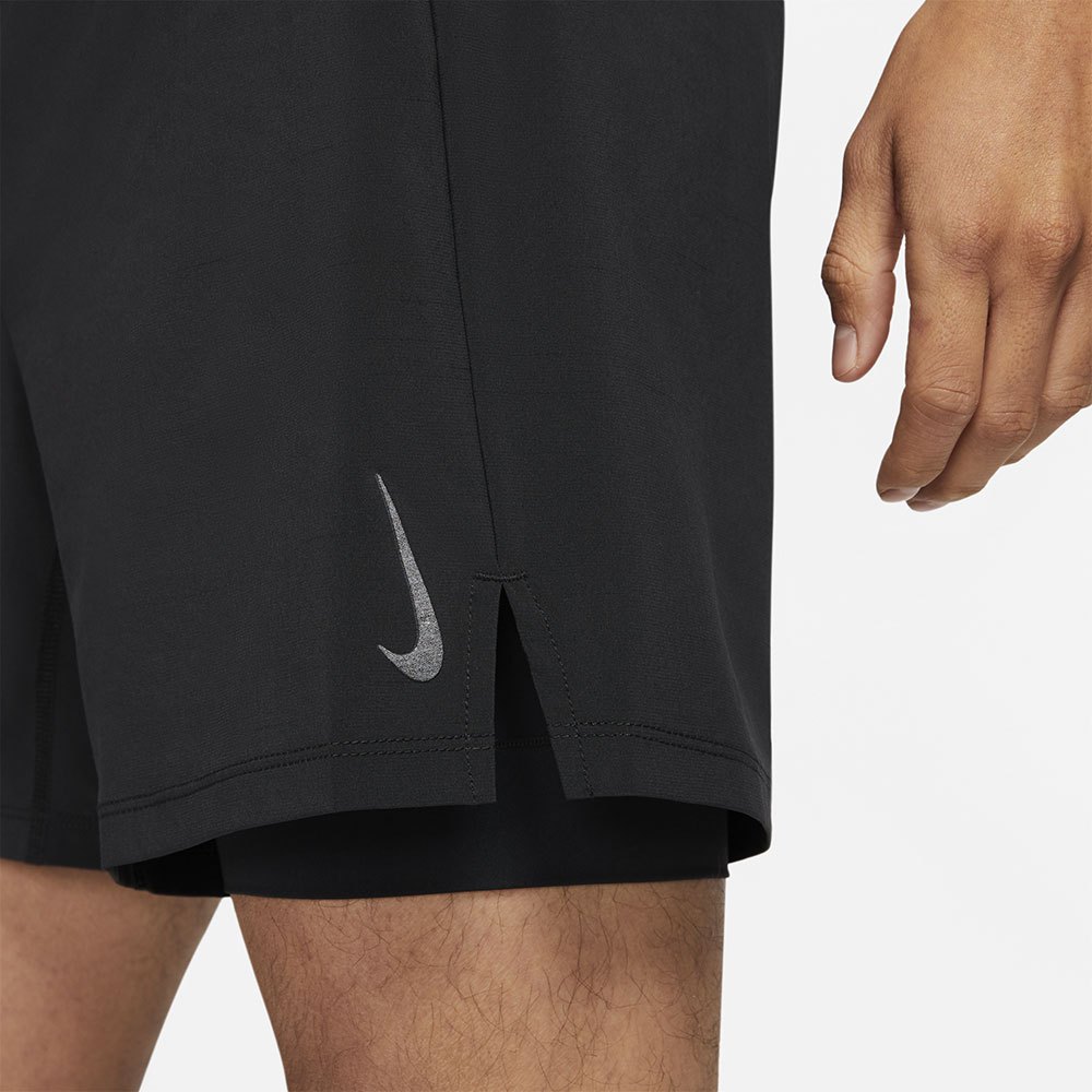 Nike Calças Curtas Yoga Dri-Fit Active 2 In 1