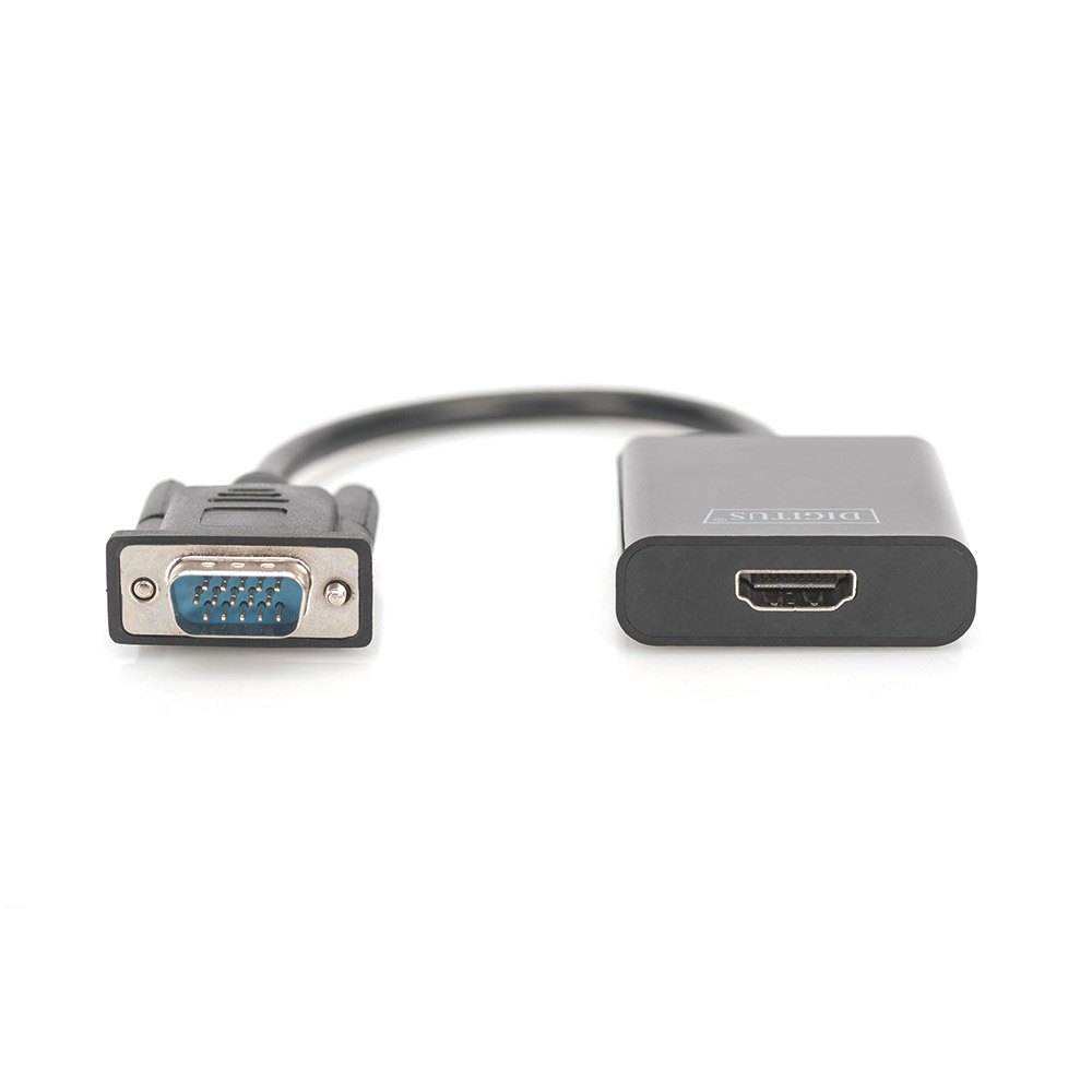 Digitus VGA To HDMI Converter And Audio Full HD 15 cm