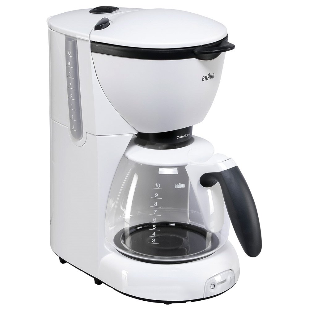 Braun KF 520/1 PurAroma CafeHouse Drip Coffee Maker White| Techinn