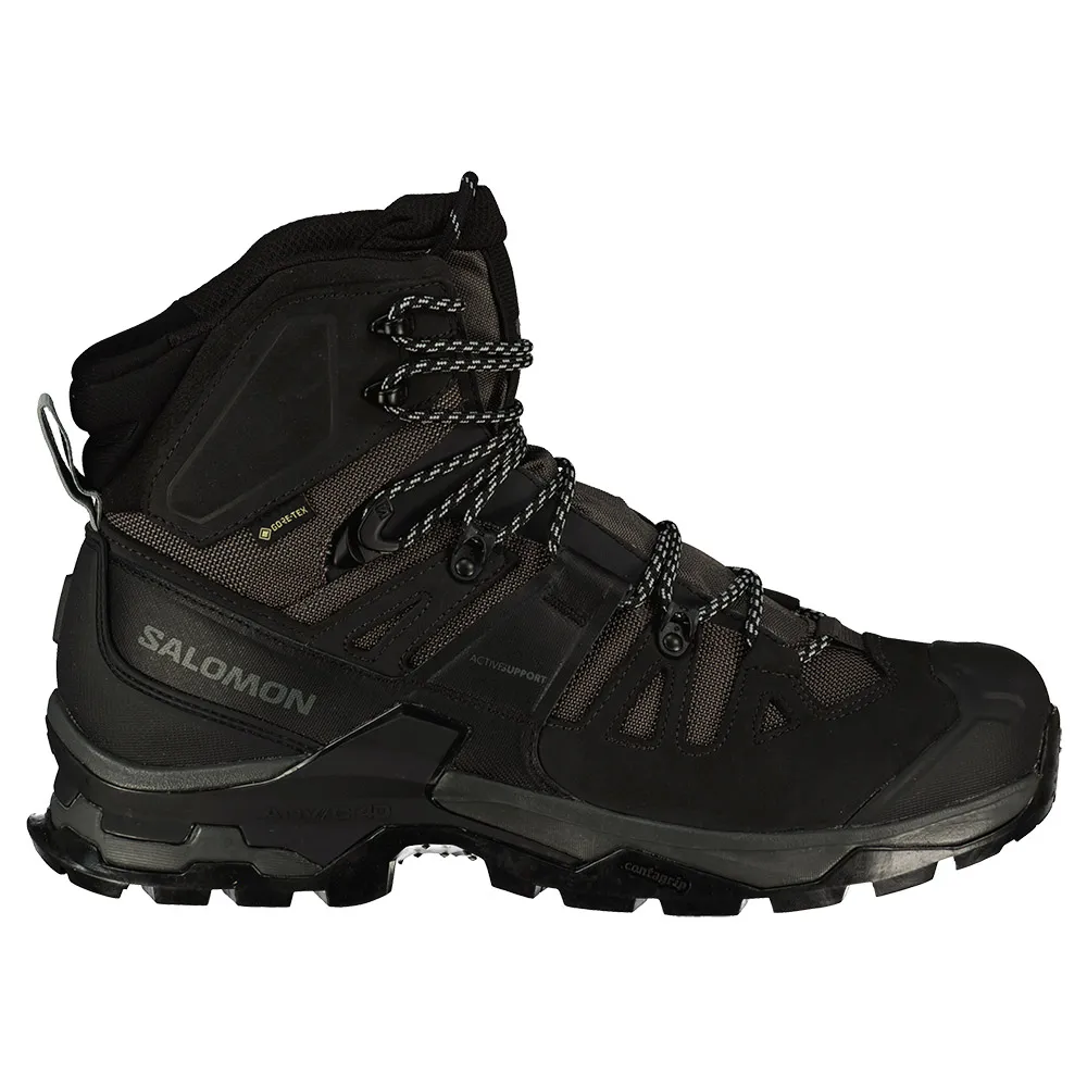 Salomon Quest 4 Goretex ハイキングブーツ 黒 | Trekkinn
