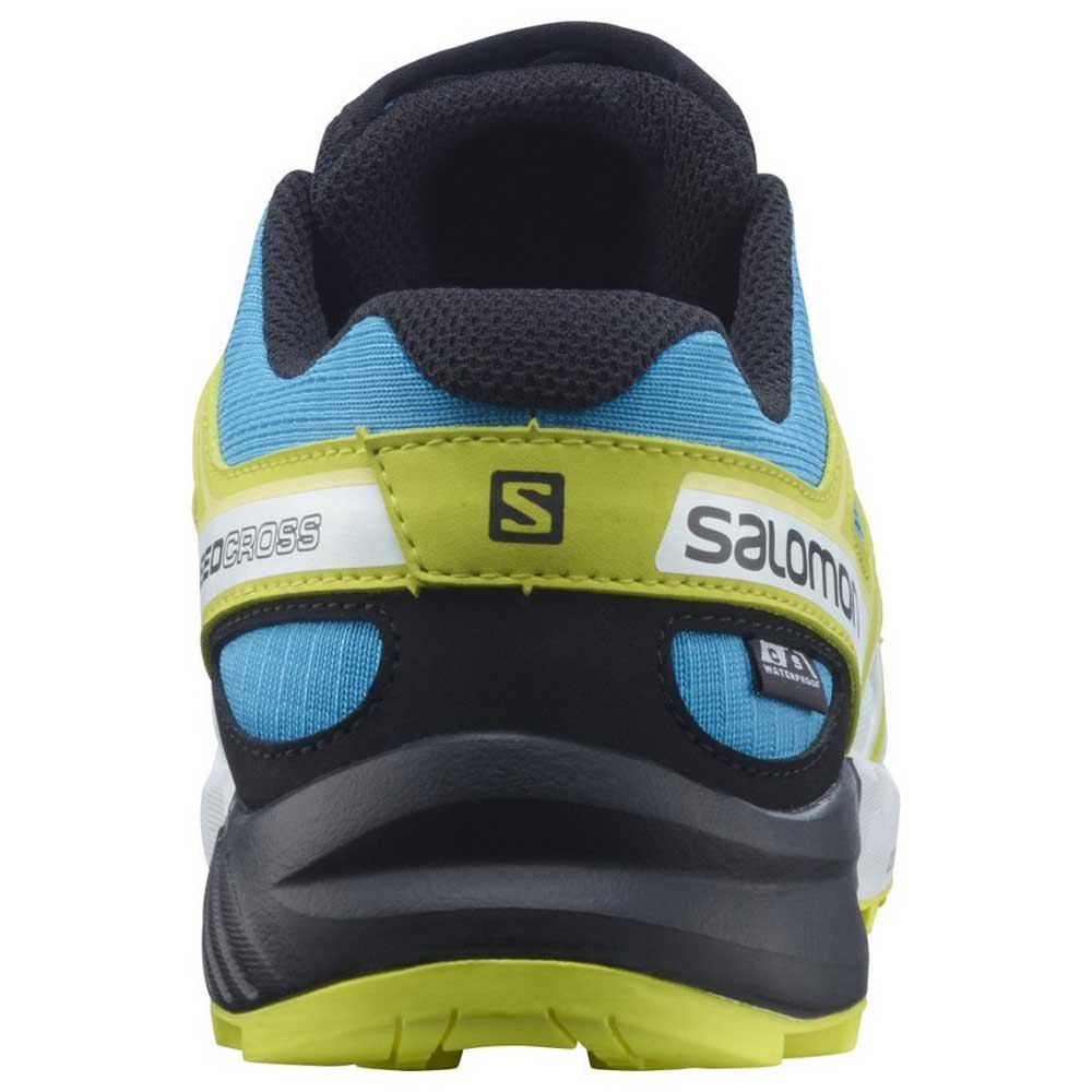 para Niños Salomon Speedcross CSWP J Zapatilla con botín impermeable ClimaSalomon para trail running y actividades de exterior 