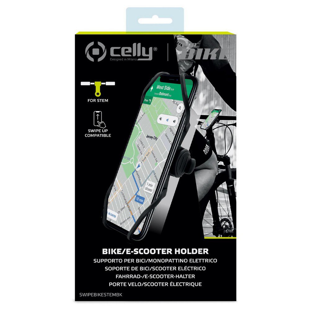 Celly Support Swipe Bike/e-Scooter Holder Stem