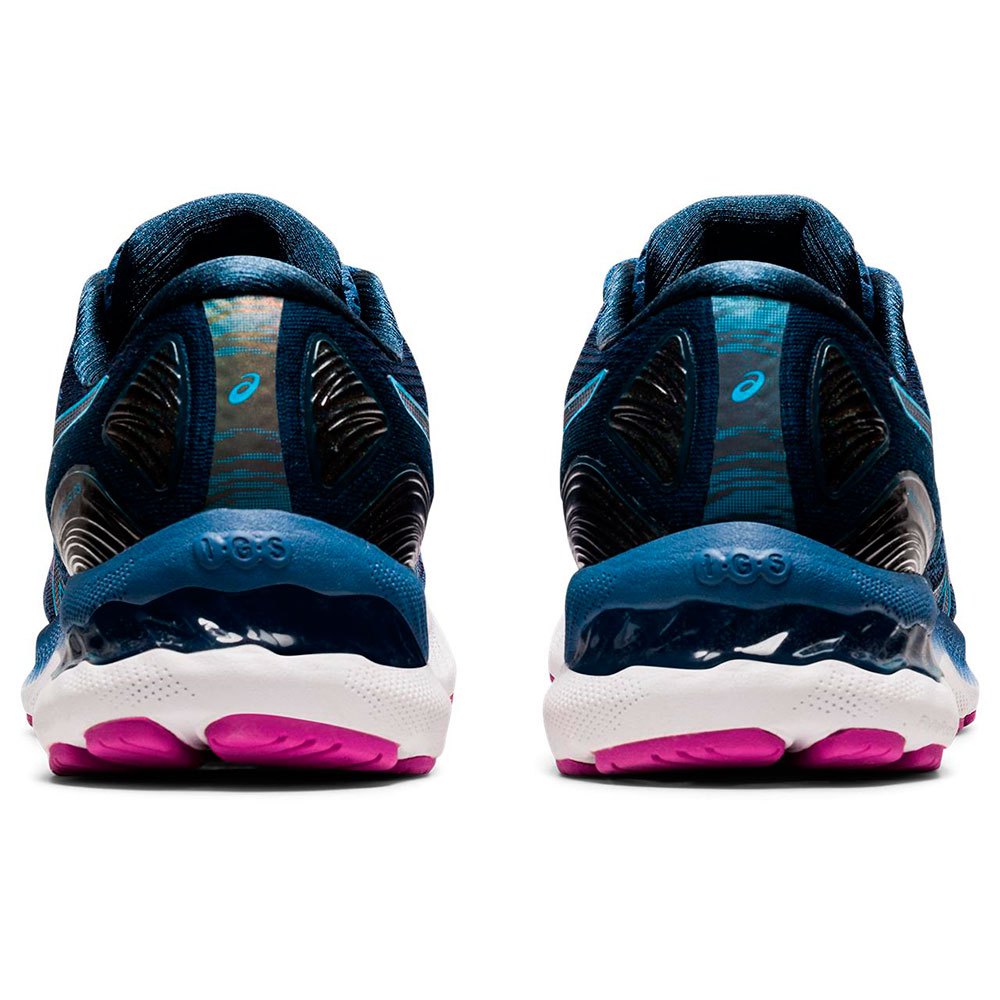 Asics Gel-Nimbus 23 Wide Running Shoes Blue | Runnerinn