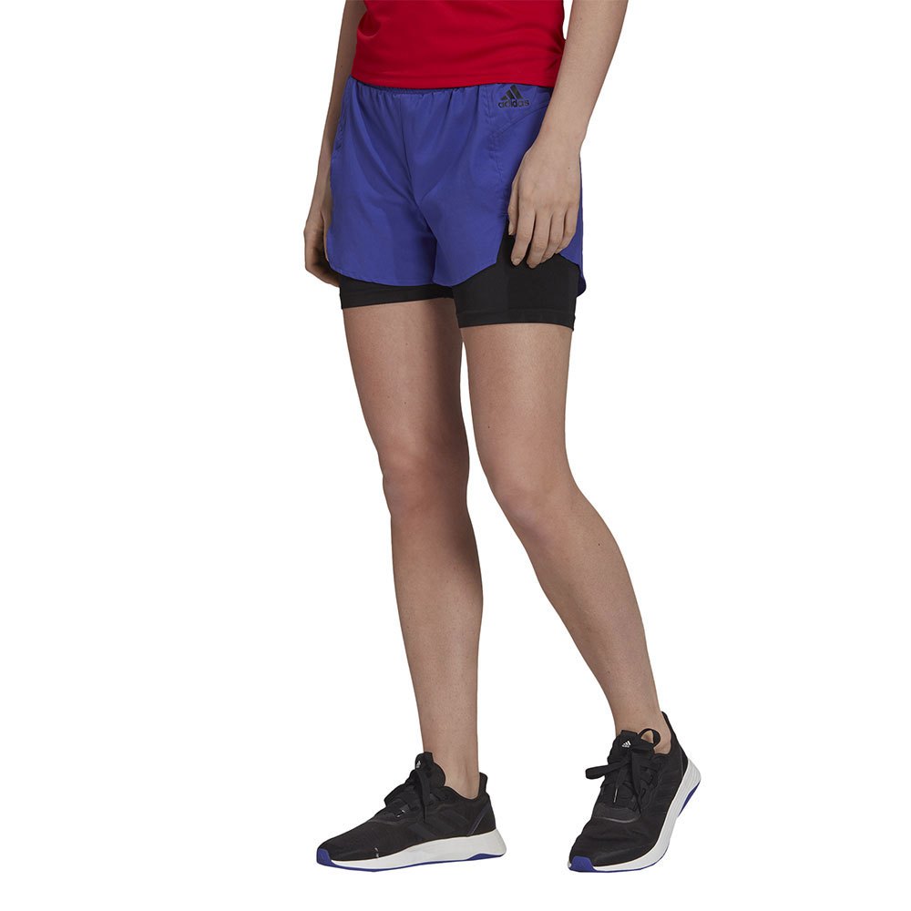 adidas Primeblue Designed To Move 2 In 1 Sport Short Pants