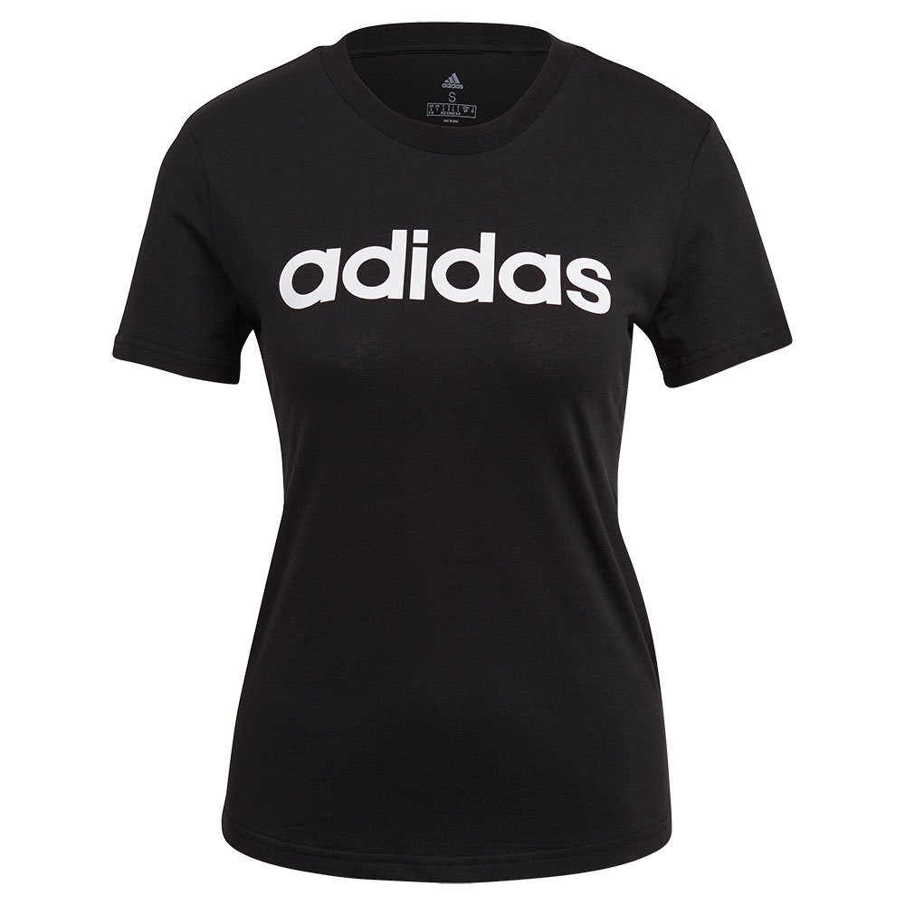 adidas Sportswear 半袖Tシャツ Essentials Slim Logo 黒| Dressinn
