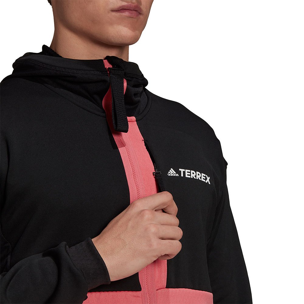 adidas Terrex Tech Flooce Hiking Hooded Fleece