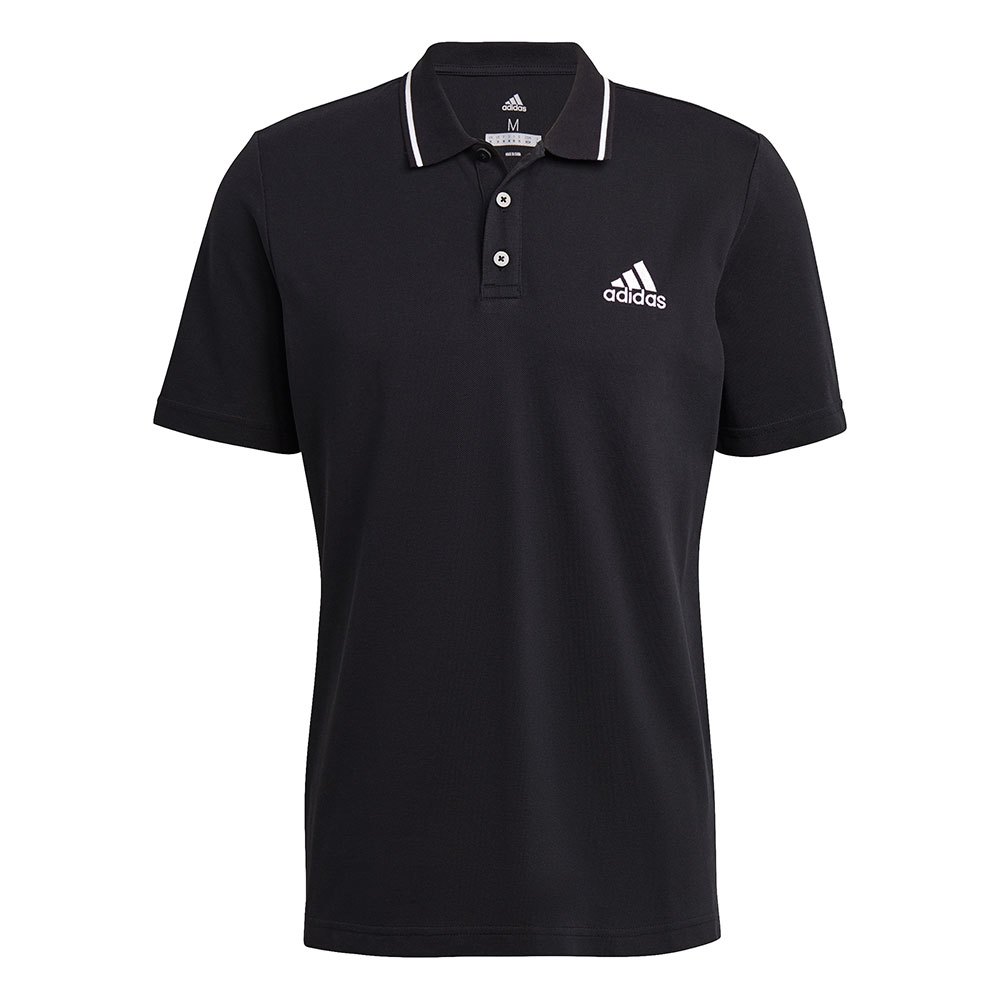 adidas Aeroready Essentials Piqué Small Logo Short Sleeve Polo Shirt ...