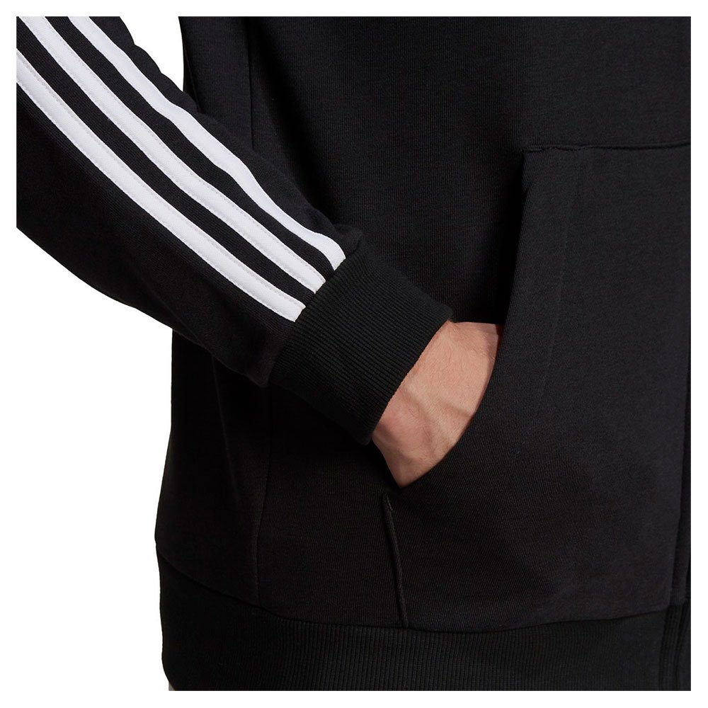 adidas Sportswear Essentials French Terry 3 Stripes Full Zip Sweatshirt