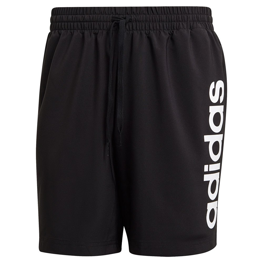 adidas Sportswear Essentials Chelsea Linear Logo Shorts Black| Dressinn