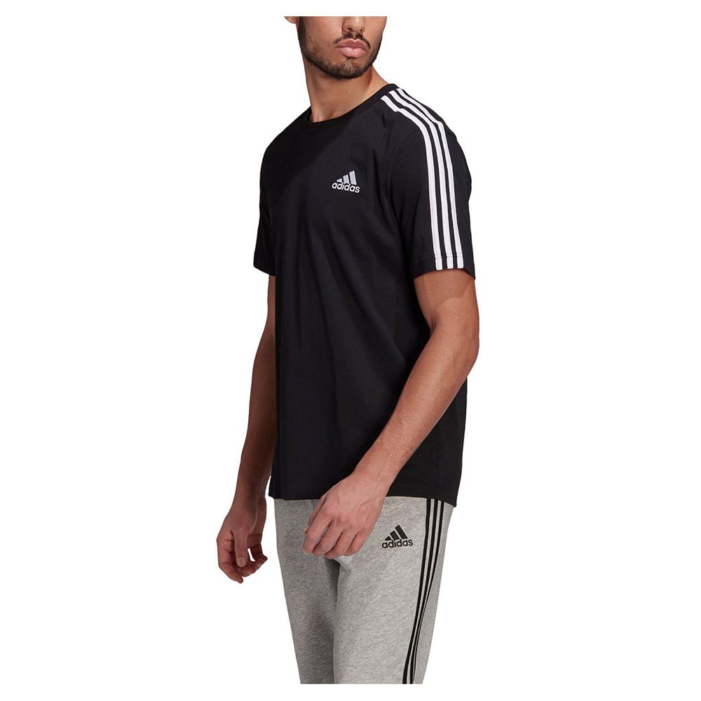 adidas Sportswear Camiseta Essentials 3 Stripes Negro|