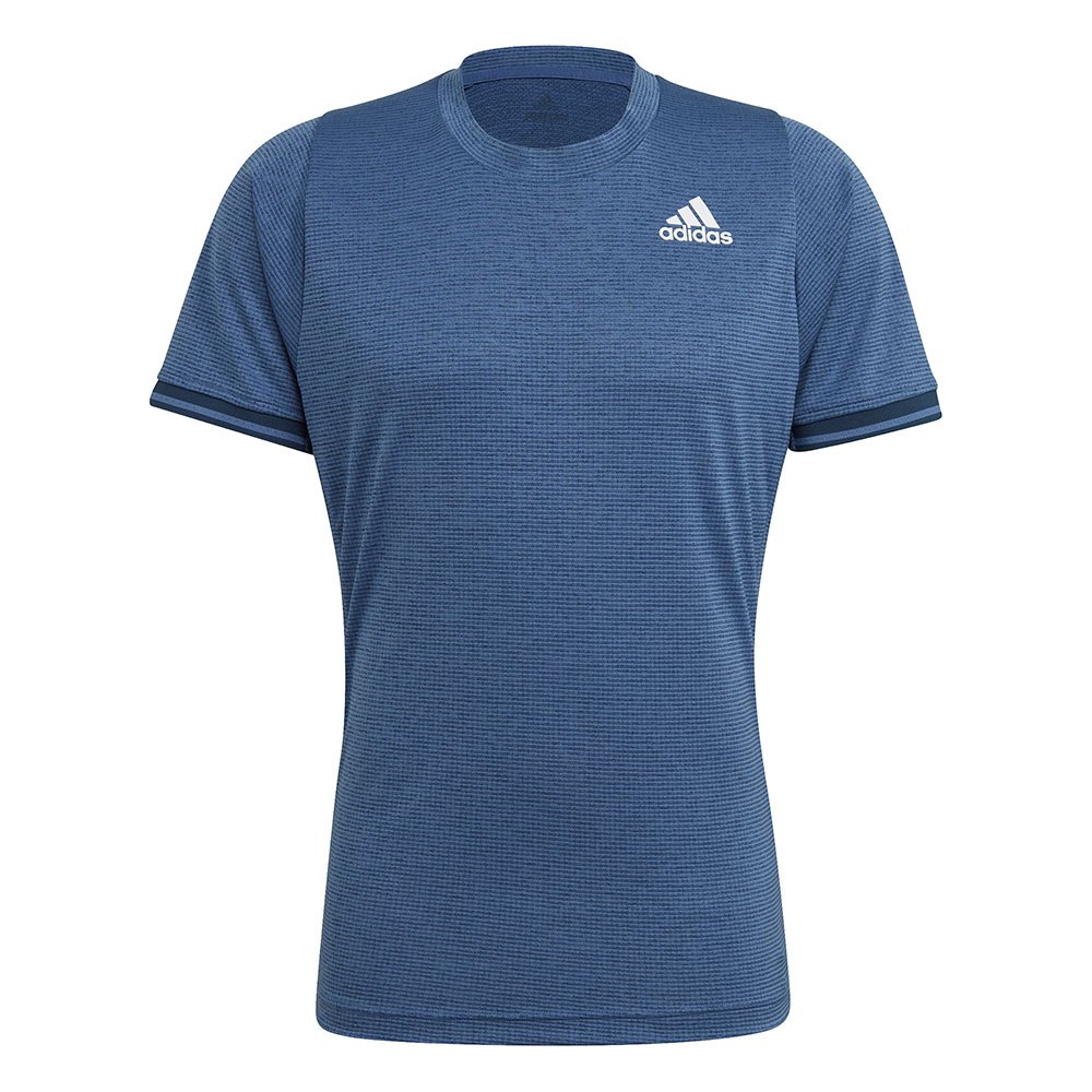 adidas Freelift Tennis Short Sleeve T-Shirt Blue |