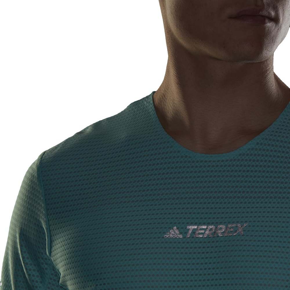 adidas Kort Ärm T-Shirt Terrex Parley Agravic Trail Running Pro