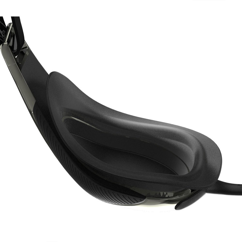 Black/Oxid One Size Speedo Unisex Fastskin Hyper Elite Mirror Swimming Goggles 
