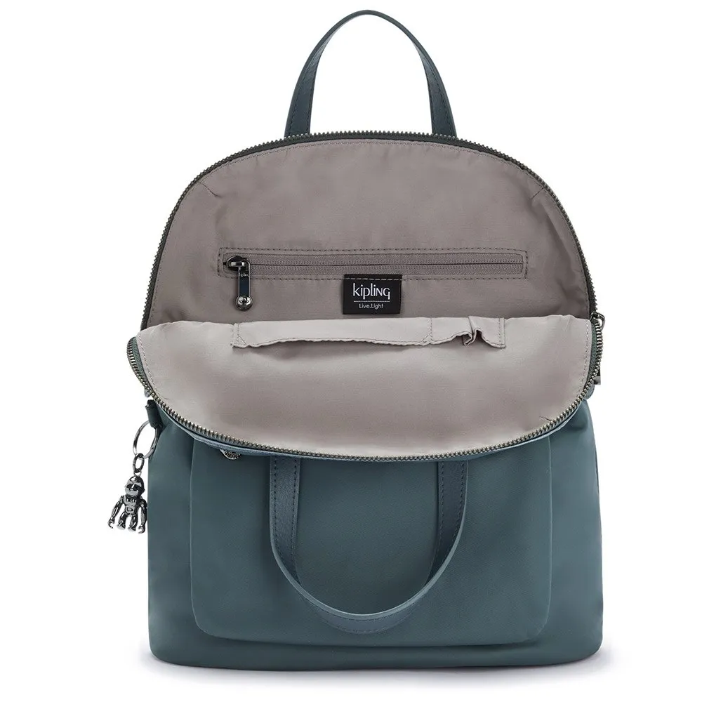Kipling Kazuki 10L Backpack Gray Kipling KAZUKI - Rucksack - black peppery/mottled light grey  main image 3