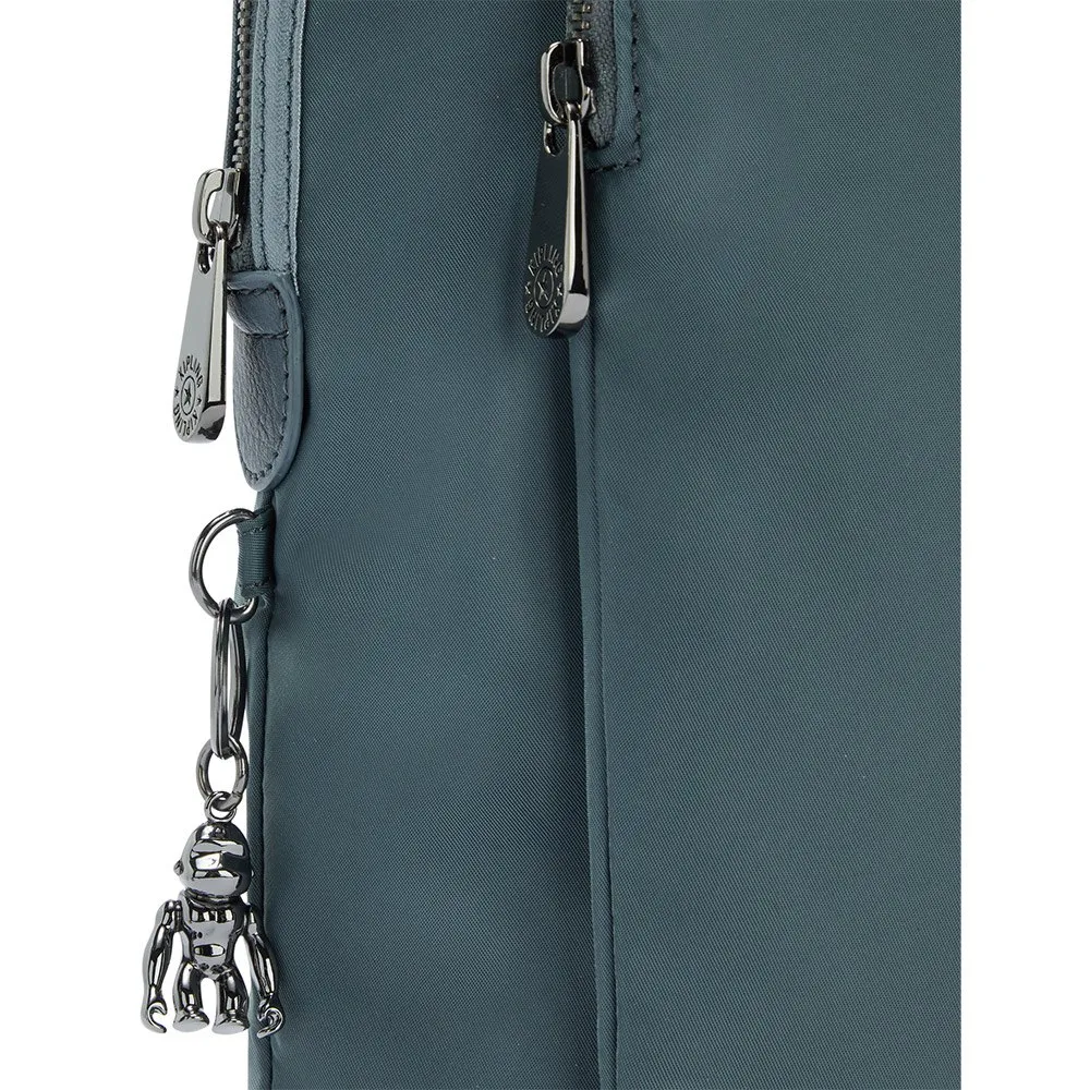 Kipling Kazuki 10L Backpack Gray Kipling KAZUKI - Rucksack - black peppery/mottled light grey  main image 4
