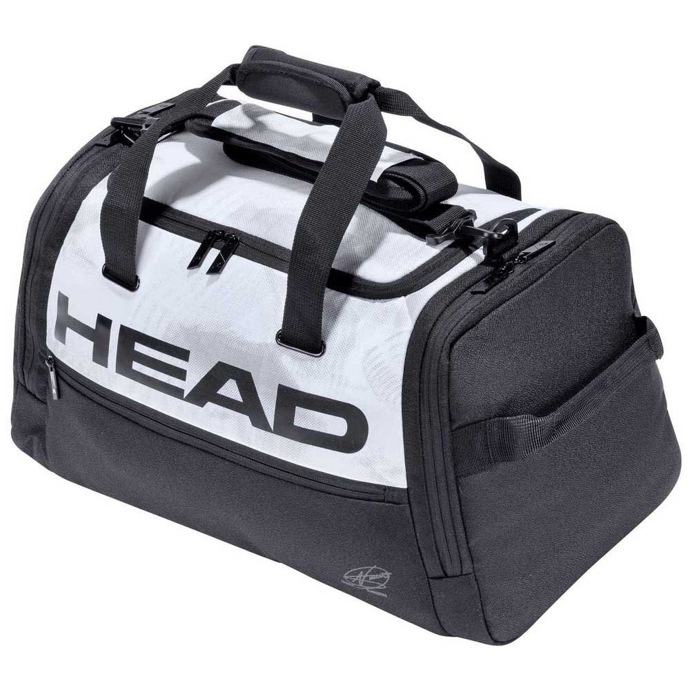 #283990 for sale online black/silver HEAD Novak Djokovic Multi Purpose Duffle Bag 