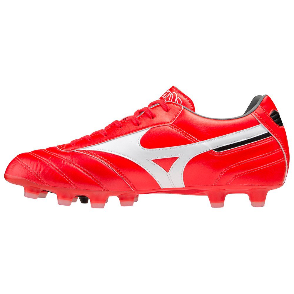 Mizuno Morelia II Pro FG/AG Football Boots Red | Goalinn
