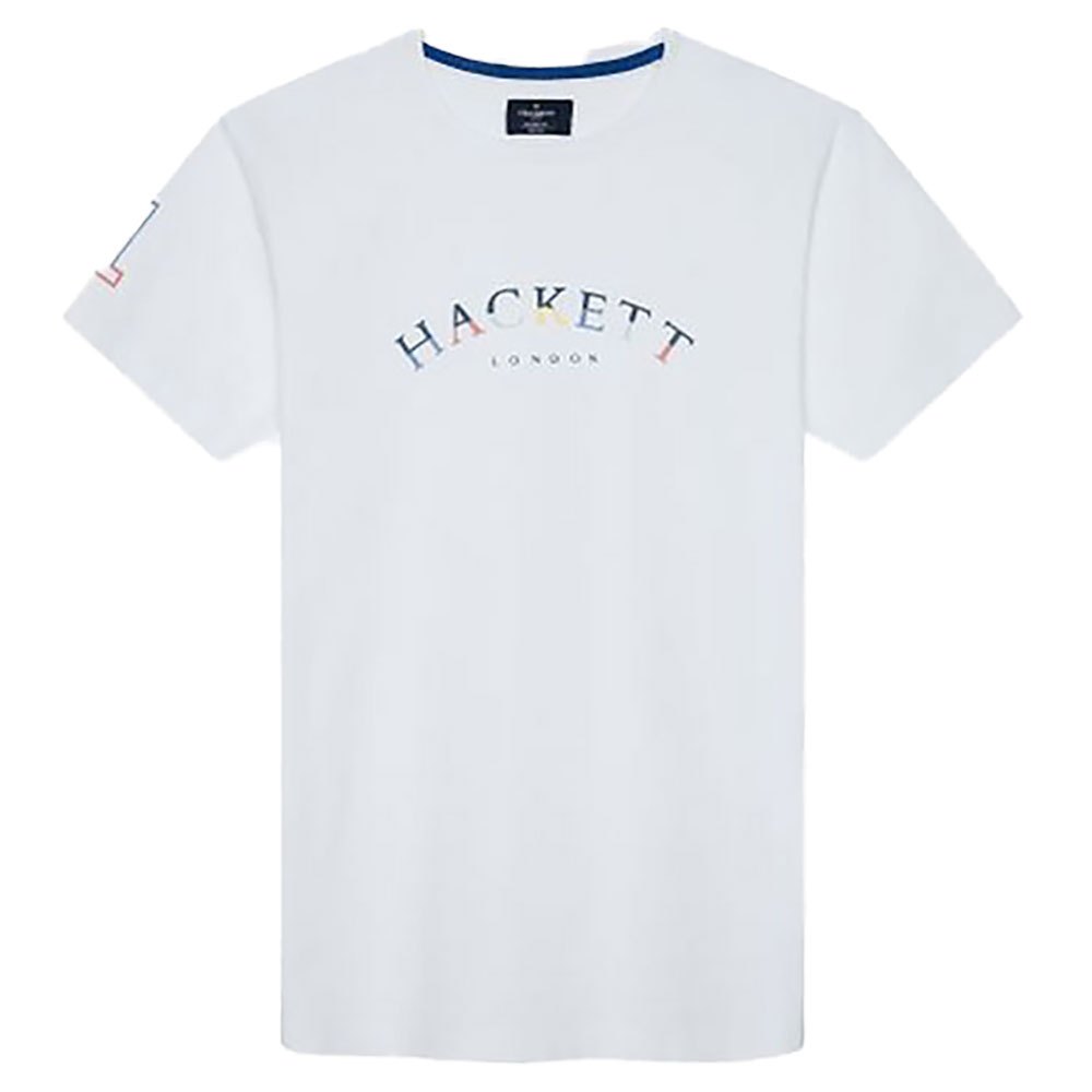 hackett-color-logo-kortarmet-t-skjorte