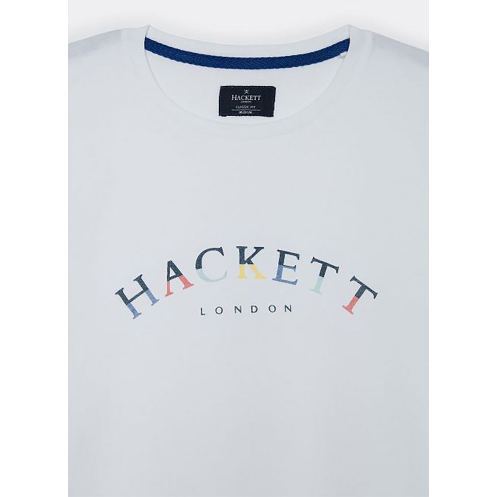 Hackett Color Logo kortarmet t-skjorte
