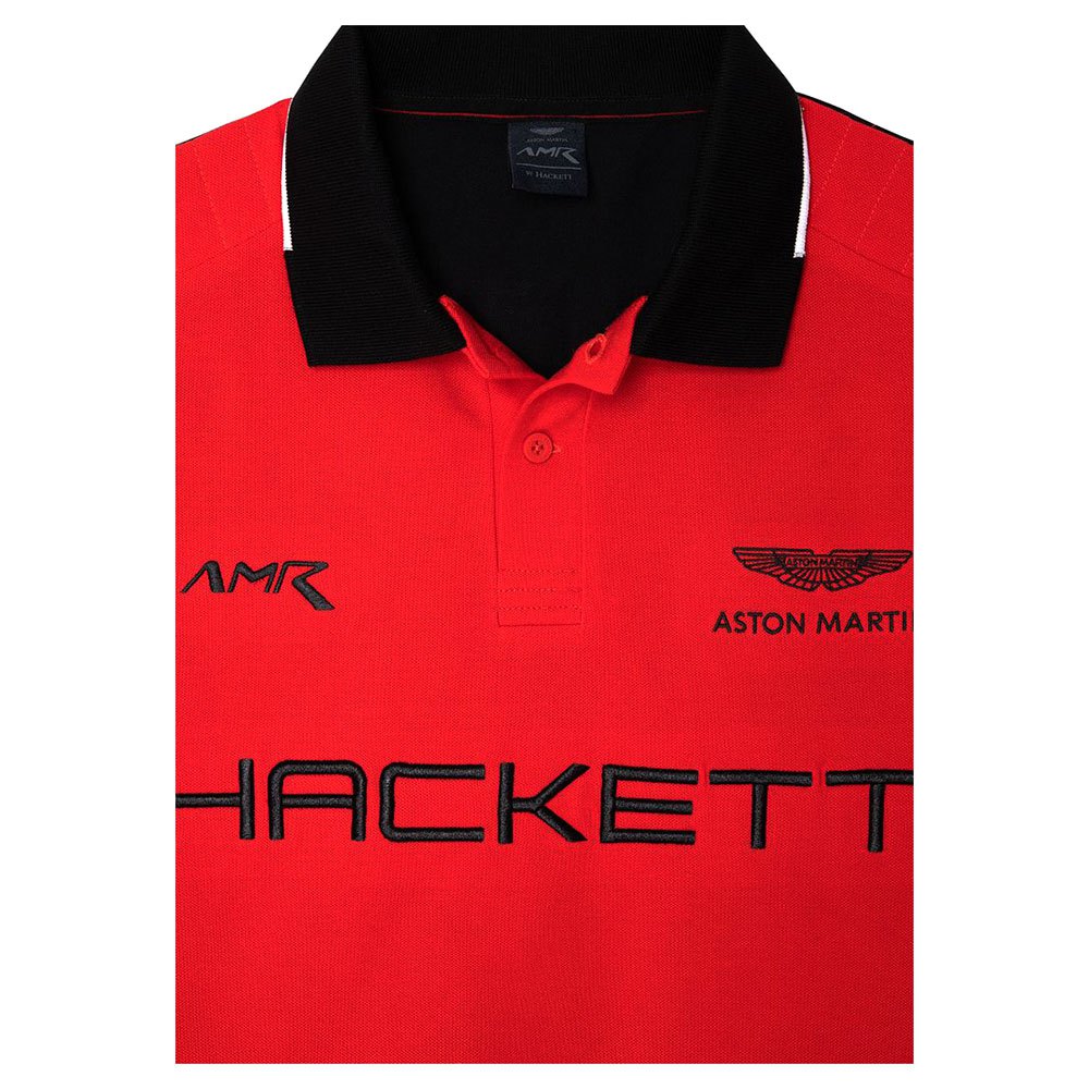 Hackett Polo A Maniche Corte Aston Martin Racing Multi