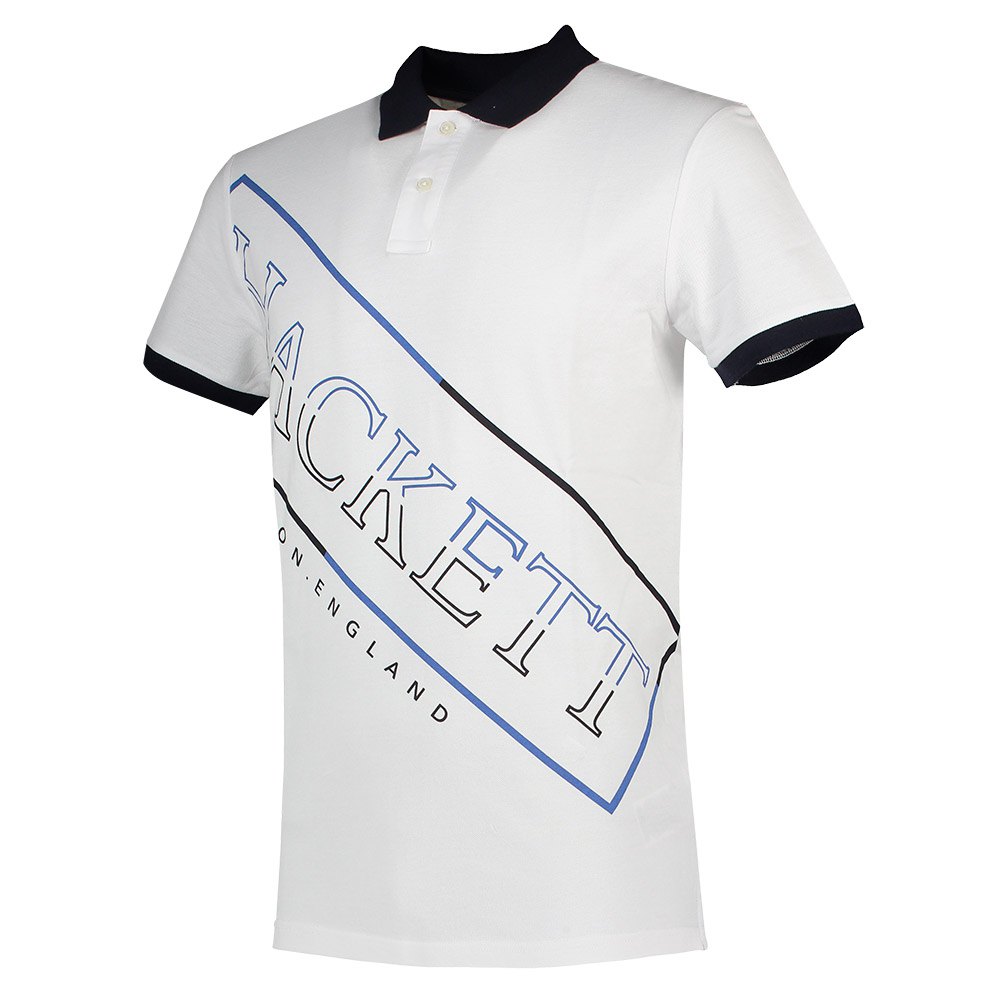 Hackett Graphic Short Sleeve Polo Shirt