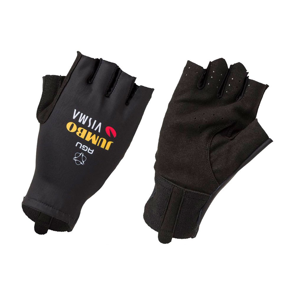 AGU 手袋 Team Jumbo-Visma 2021 Premium, 黒 | Bikeinn