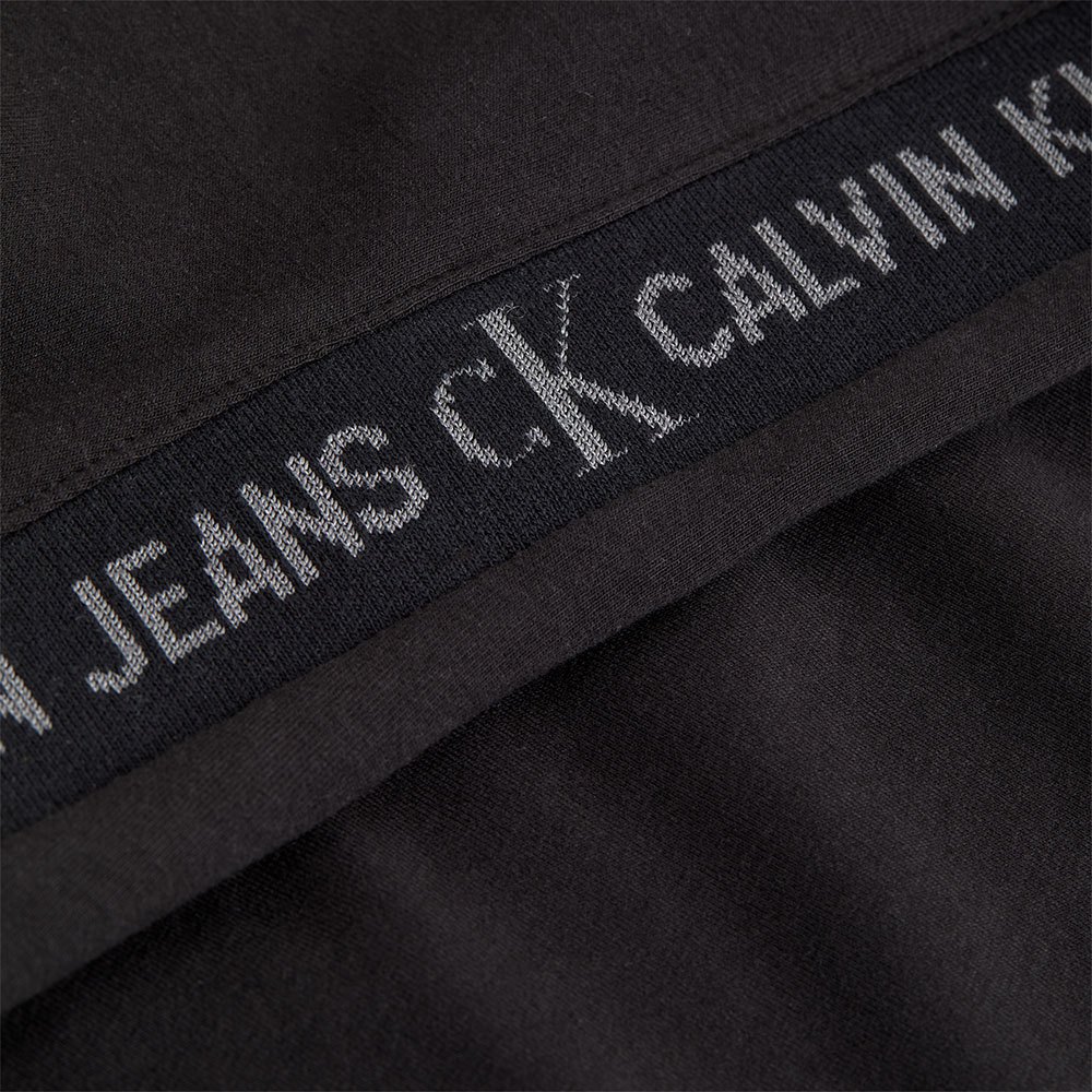 Calvin klein jeans Logo Trim Racer Back Krótka Świeca Do Termokurczliwej Oprawki