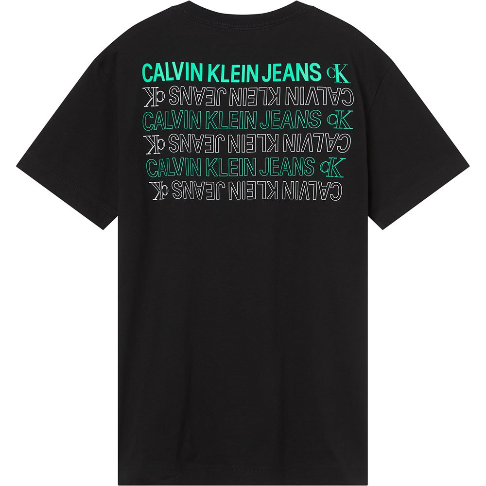 Calvin klein jeans Kortermet T-skjorte Repeat Text Graphic