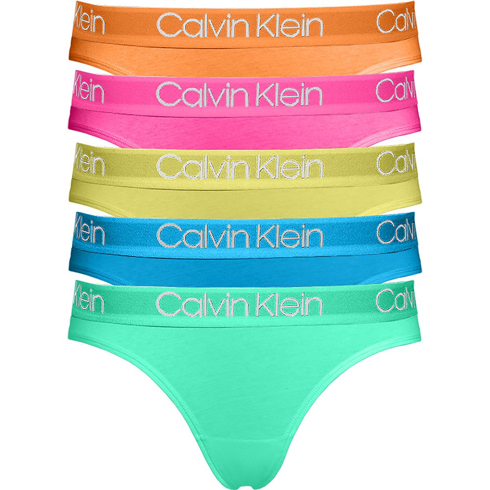 Calvin klein Thong 5 Units Multicolor | Dressinn
