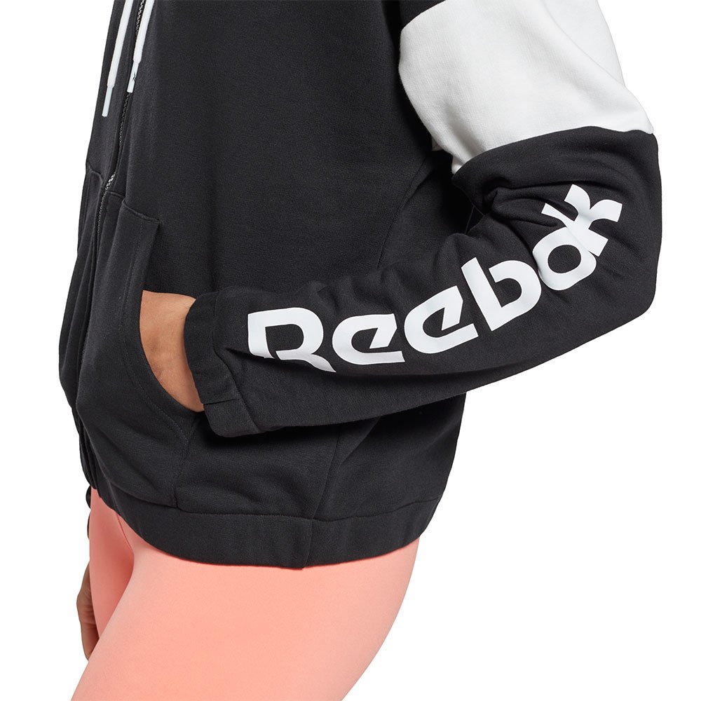 Reebok Essentials Linear Logo Full Zip Sweatshirt