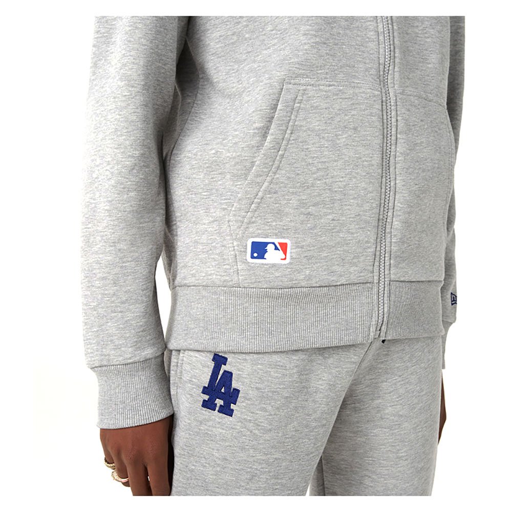 New era MLB Logo Los Angeles Dodgers Full Zip Sweatshirt