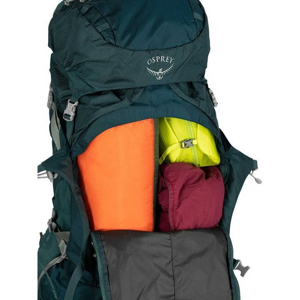 Osprey Damen Ariel Plus 70 Rucksack – 68 Liter, AirScape-Rücken, Verstellbar, Inkl. Regenschutz