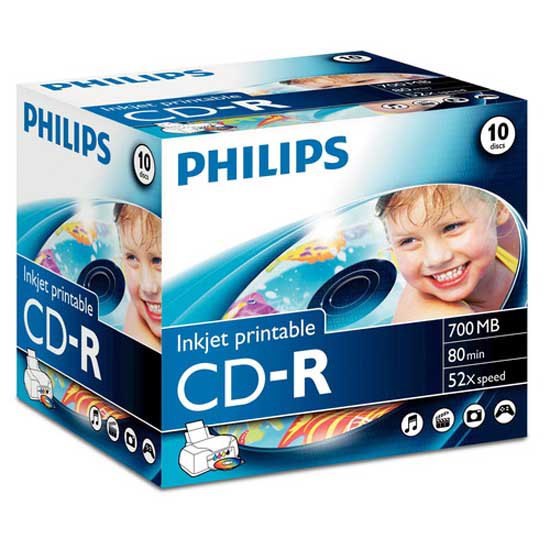 philips-cd-r-700mb-Εκτυπώσιμος-52x-Ταχύτητα-10-μονάδες
