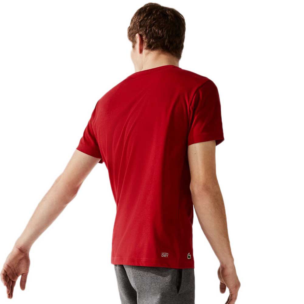 Lacoste T-Shirt Manche Courte Sport 3D Print Breathable